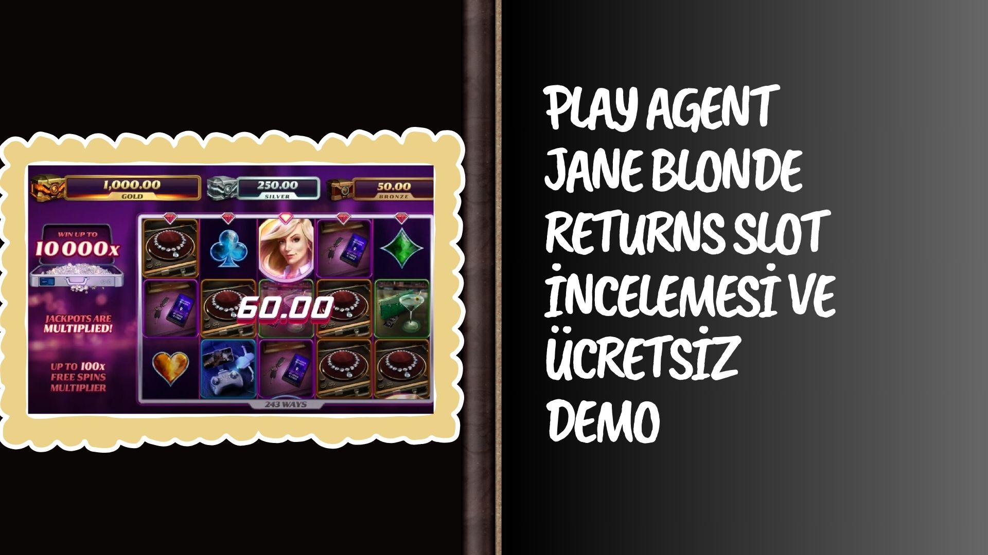 Play Agent Jane Blonde Returns Slot incelemesi
